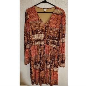 EUC Cato Peasant Dress